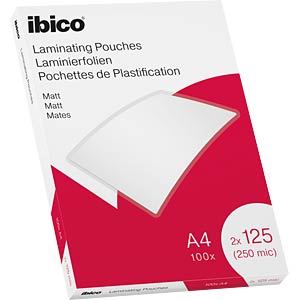 Lamineerhoes Ibico Matt A4 2x125µ (100)