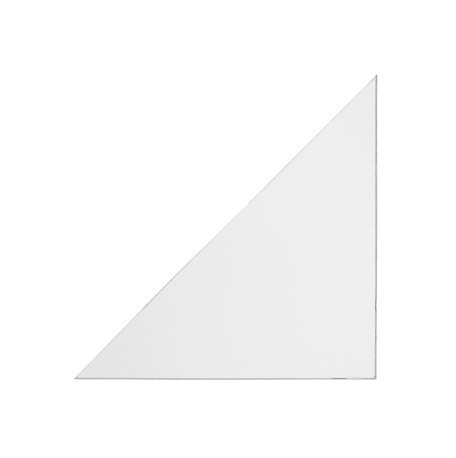 Driehoekige hoes Durable Cornerfix zelfklevend transparant 100x100mm (100)