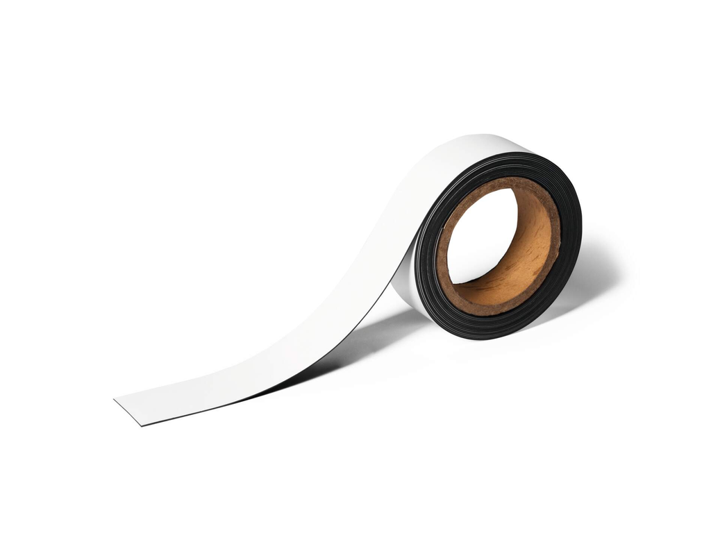 Magnetisch etiketband Durable 40mmx5m (wit)