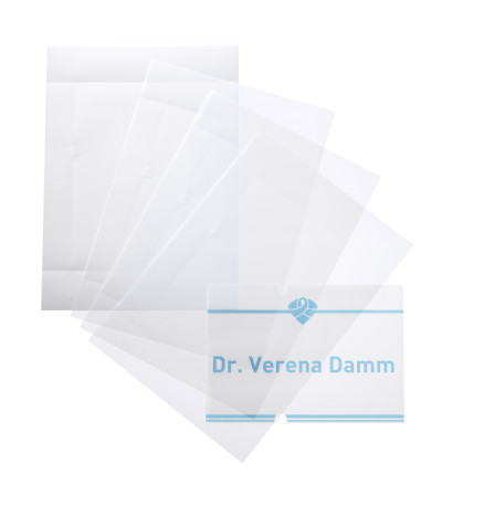 Navulfolie voor Durable Crystal Sign A5