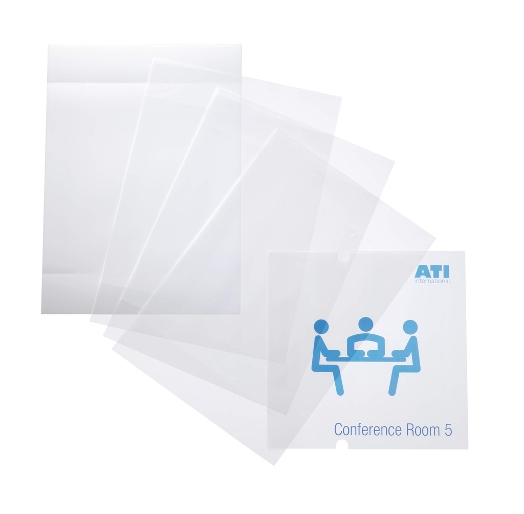 Navulfolie voor Durable Crystal Sign 210x210mm