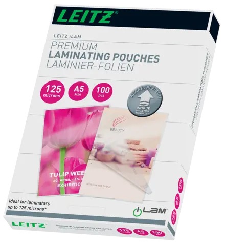 Lamineerhoes Leitz iLam UDT A5 2x125µ glanzend (100)