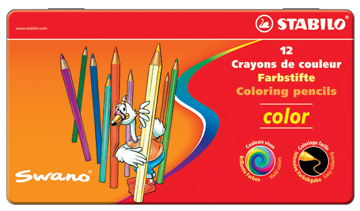 Kleurpotlood Stabilo Color assorti doos (12)