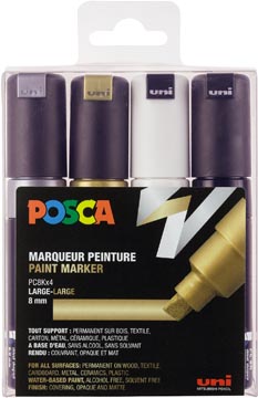 Paintmarker Posca PC-8K set assorti (4)