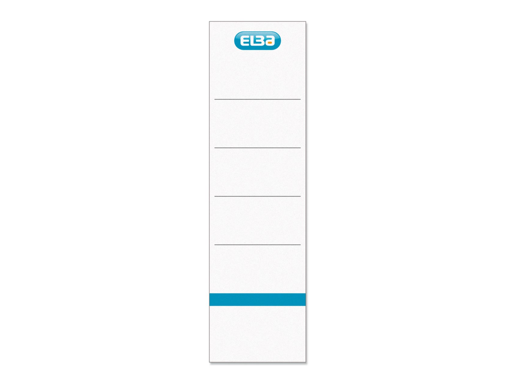 Rugetiket Elba rado kort breed 54x190mm wit (10)