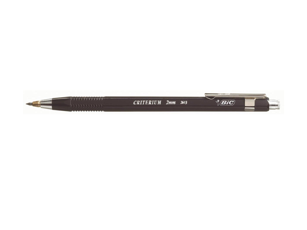 Vulpotlood Bic Criterium 2mm zwart