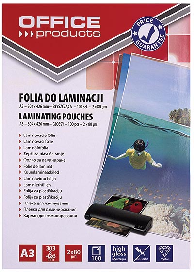 Lamineerhoes Office Products A3 2x80µ (100)