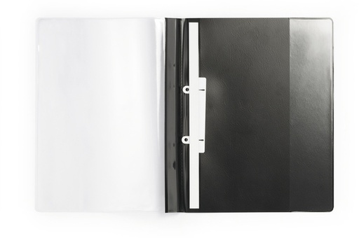 [DUR-258901] Snelhechtmap presentatie Durable Duraplus De Luxe PP A4+ (zwart)