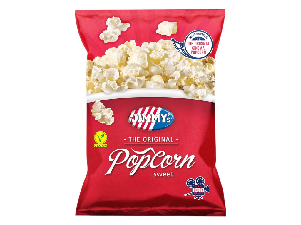 Popcorn Jimmy's Popcorn Classic zoet zak 100g