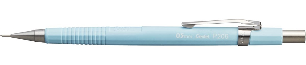 Vulpotlood Pentel 0,5mm pastelblauw met gum