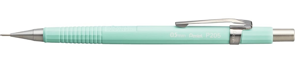 Vulpotlood Pentel 0,5mm pastelgroen met gum