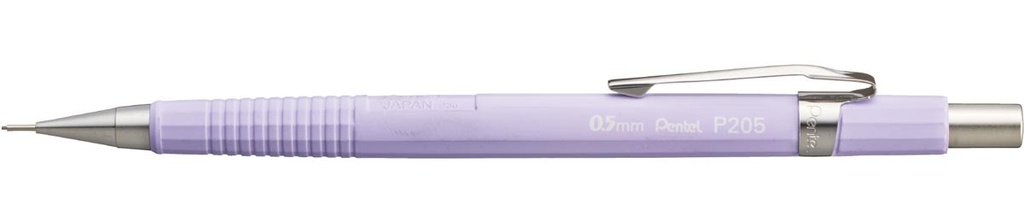 Vulpotlood Pentel 0,5mm pastelviolet met gum
