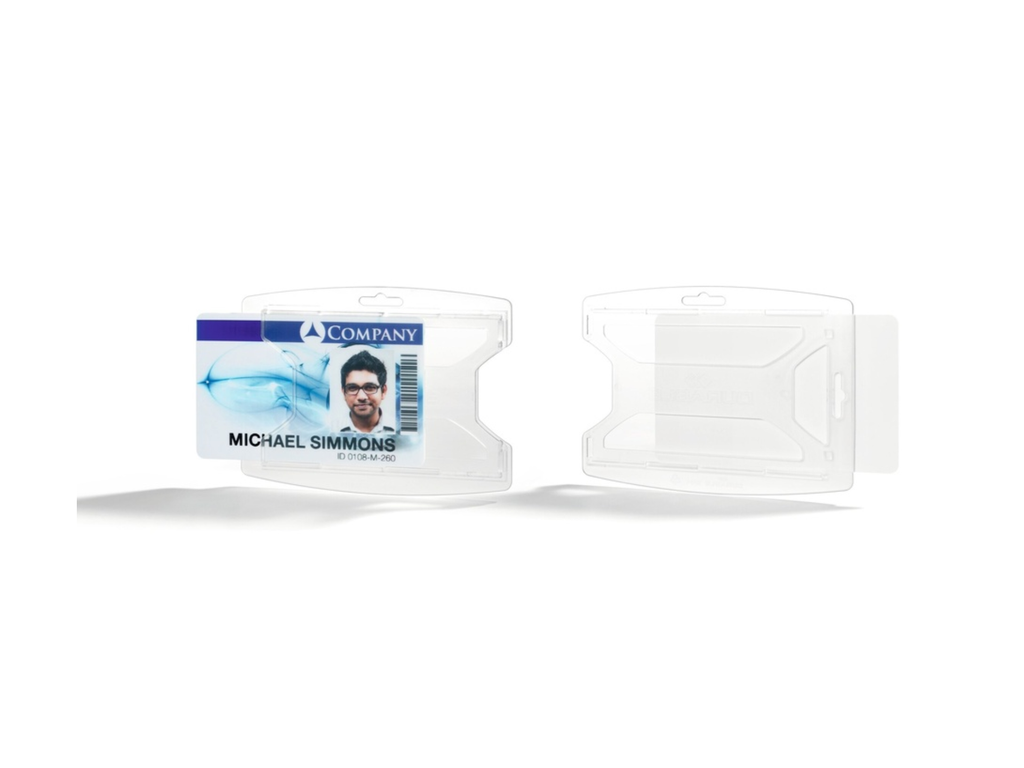 Kaarthouder Durable reXycle PP gerecycleerd voor 1 kaart zonder bevestiging (10)