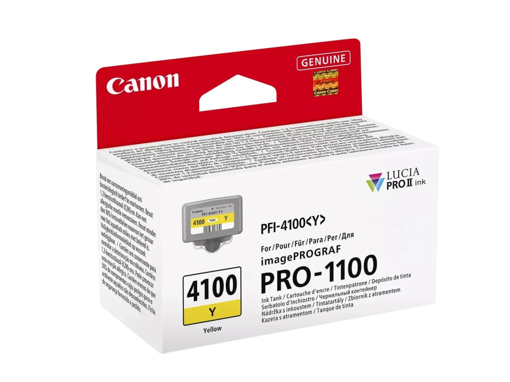 Cartridge Canon Inkjet PFI-4100YEL imagePROGRAF PRO-1100
