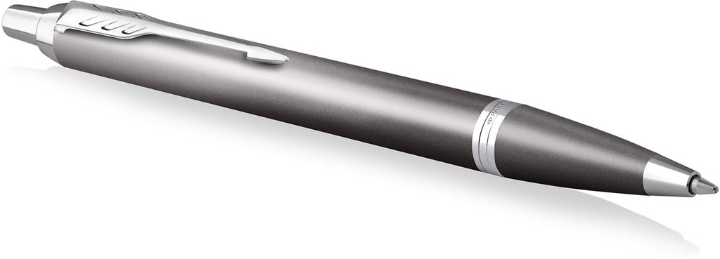 Balpen Parker IM Rituals blauwe inkt medium punt in giftbox grijs CT
