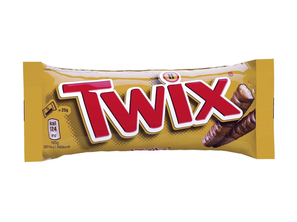 Chocoladereep Twix 50g