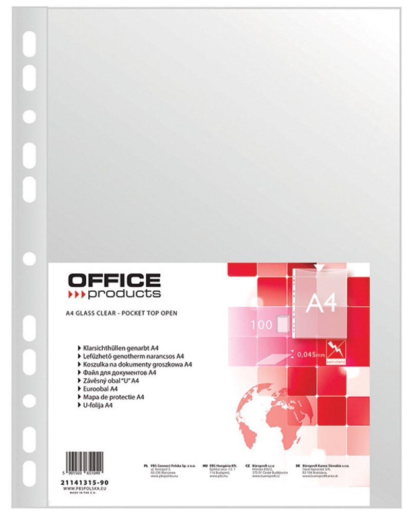 Showtas Office products A4 45 micron (100)