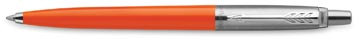 Balpen Parker Jotter Originals blauwe inkt medium punt blister CT oranje/zilver
