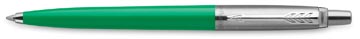 Balpen Parker Jotter Originals blauwe inkt medium punt blister CT groen/zilver