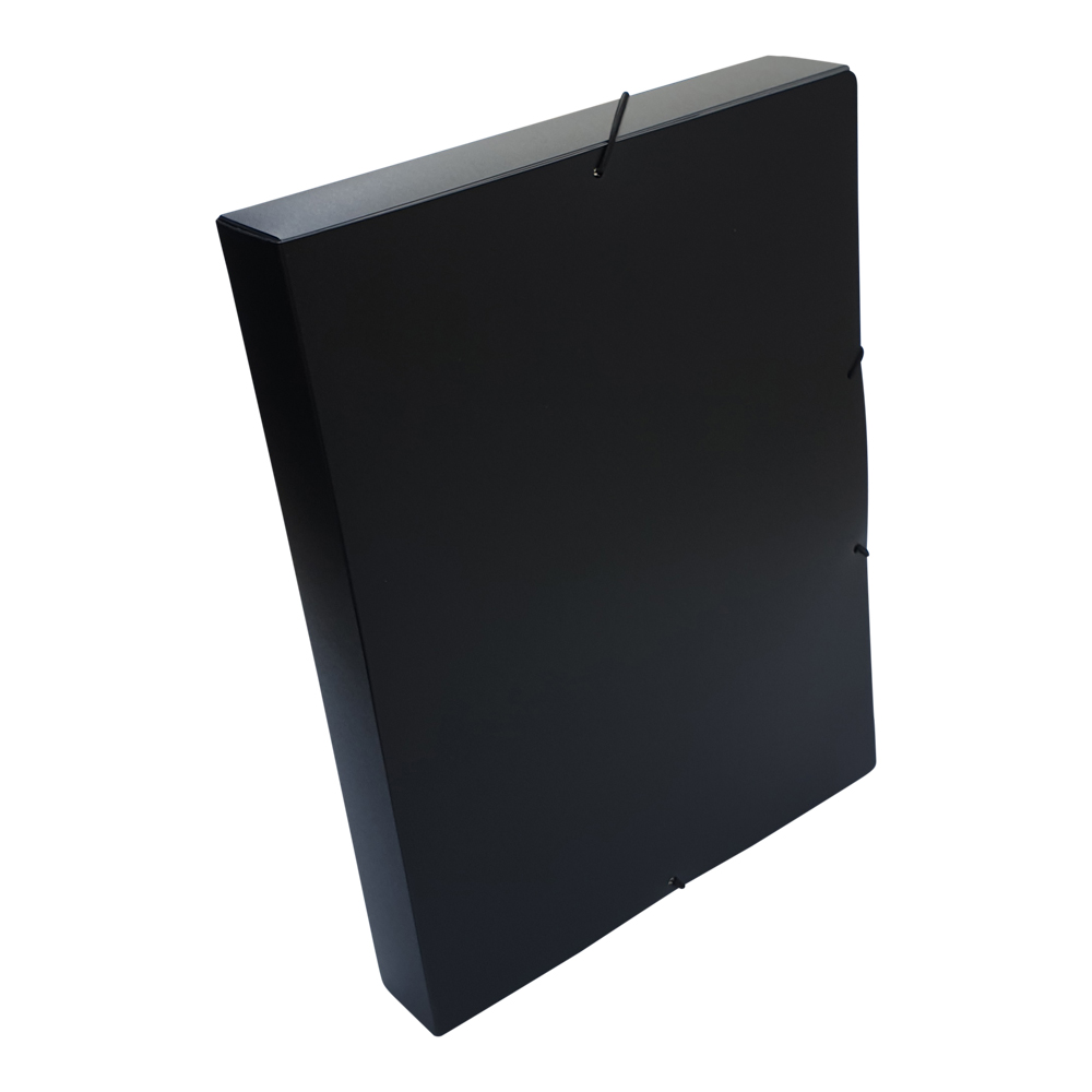 Elastobox Bronyl PP A4 rug 40mm zwart