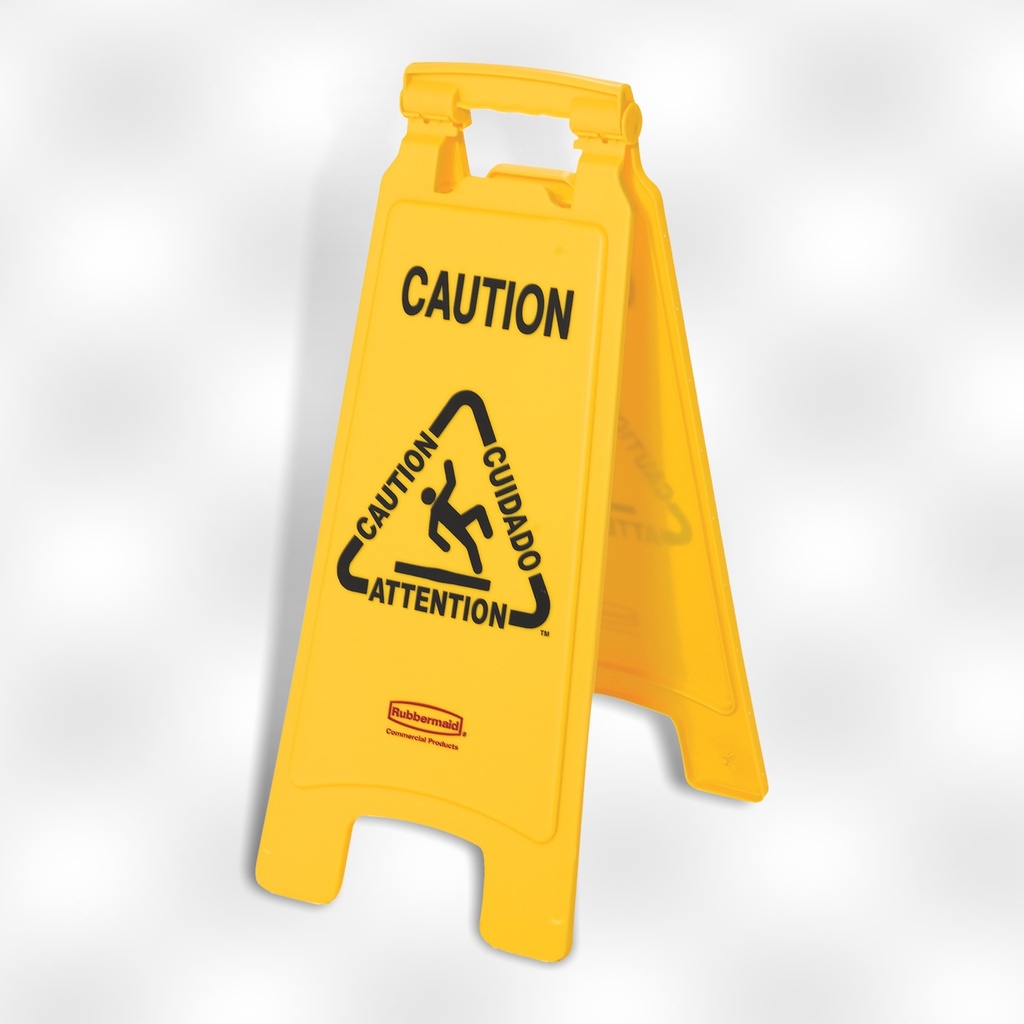 Bord Rubbermaid Wet floor 2-zijdig geel