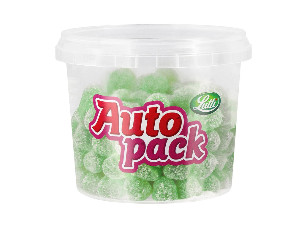 Snoep Lutti autopack groentjes doos 200g