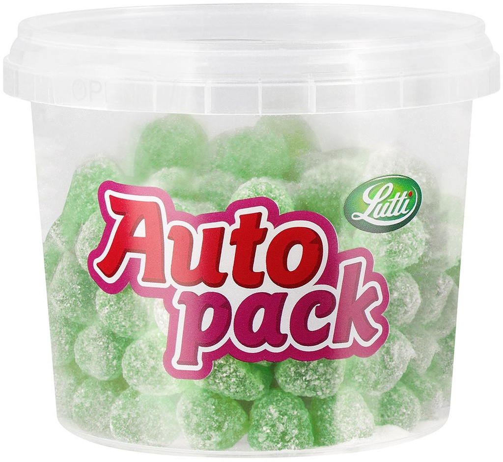 Snoep Lutti autopack groentjes doos 200g