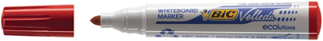 [TIM-1701R] Whiteboardmarker Bic Velleda Ecolutions 1701 ronde punt 1,4mm (rood)