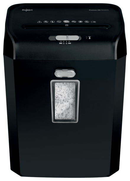 Papiervernietiger Rexel Promax QS REX823 P4 zwart