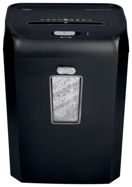 Papiervernietiger Rexel Promax QS RSX1035 P4 zwart