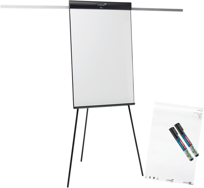 Flipchart Legamaster Sketch Pro staal 105x68cm tripod driepoot