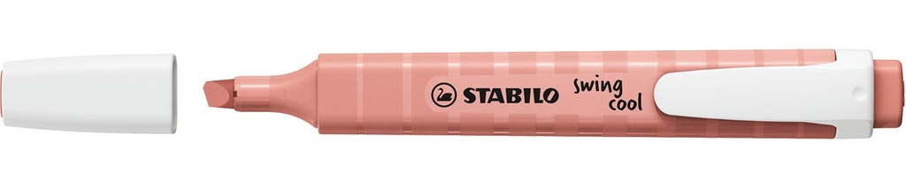 Markeerstift Stabilo Swing Cool Naturecolor sienna rozebruin