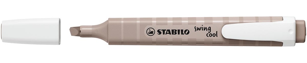 Markeerstift Stabilo Swing Cool Naturecolor warm grey grijs