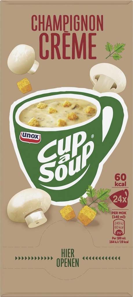 Soep Cup a Soup 140ml champignon crème (24)