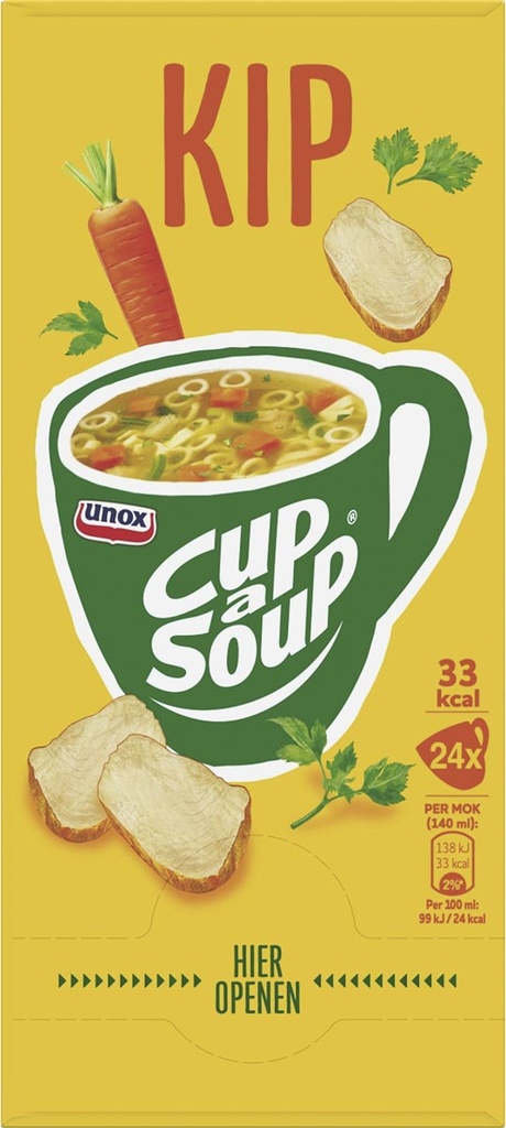 Soep Cup a Soup 140ml kip (24)