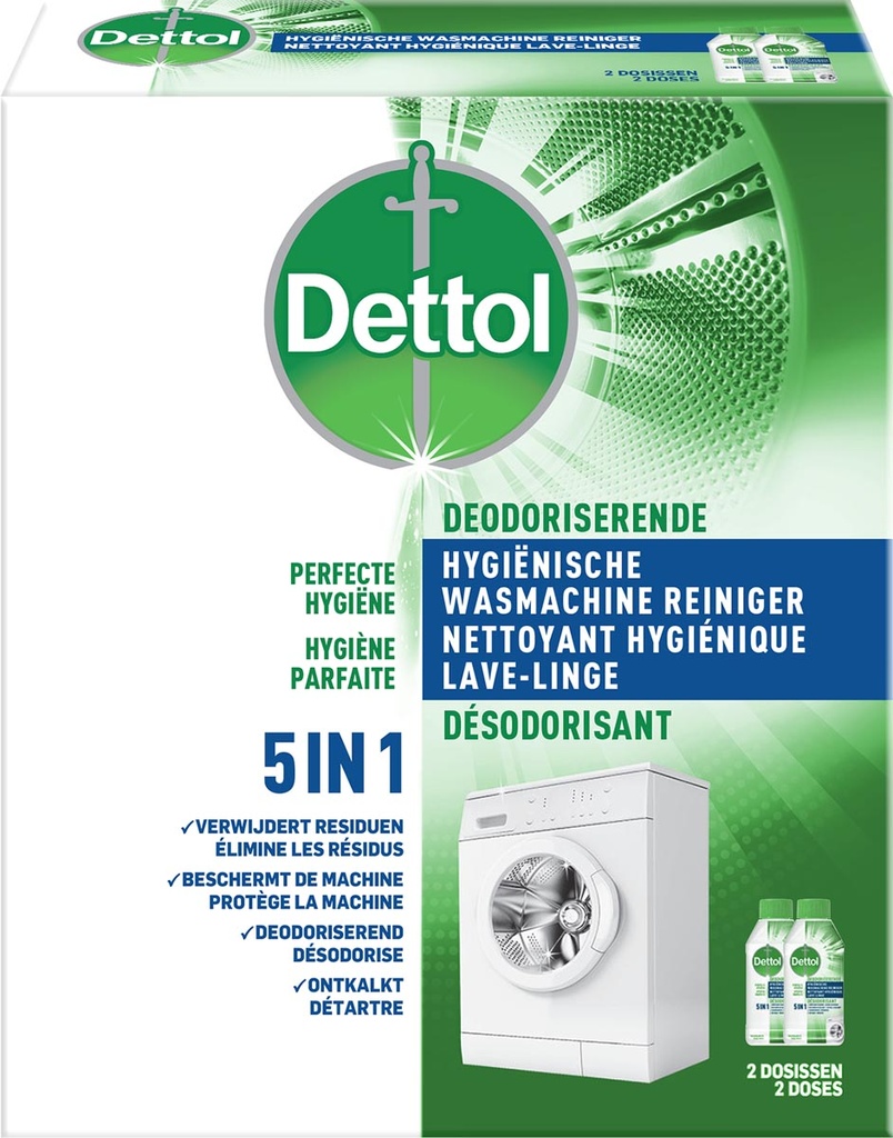 Wasmachinereiniger Dettol 250ml (2)