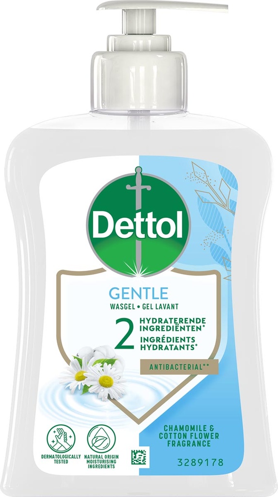 Handzeep Dettol Gentle kamille en katoenbloesem flacon 250ml