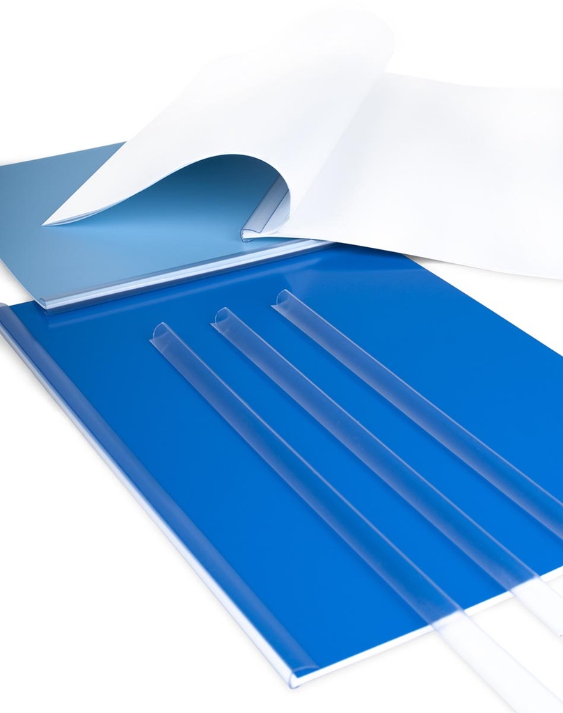 Klemruggen Pavo 3mm transparant (25)