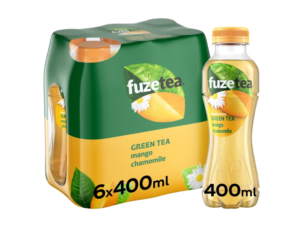 Frisdrank Fuze Tea mango kamille fles 40cl (24)