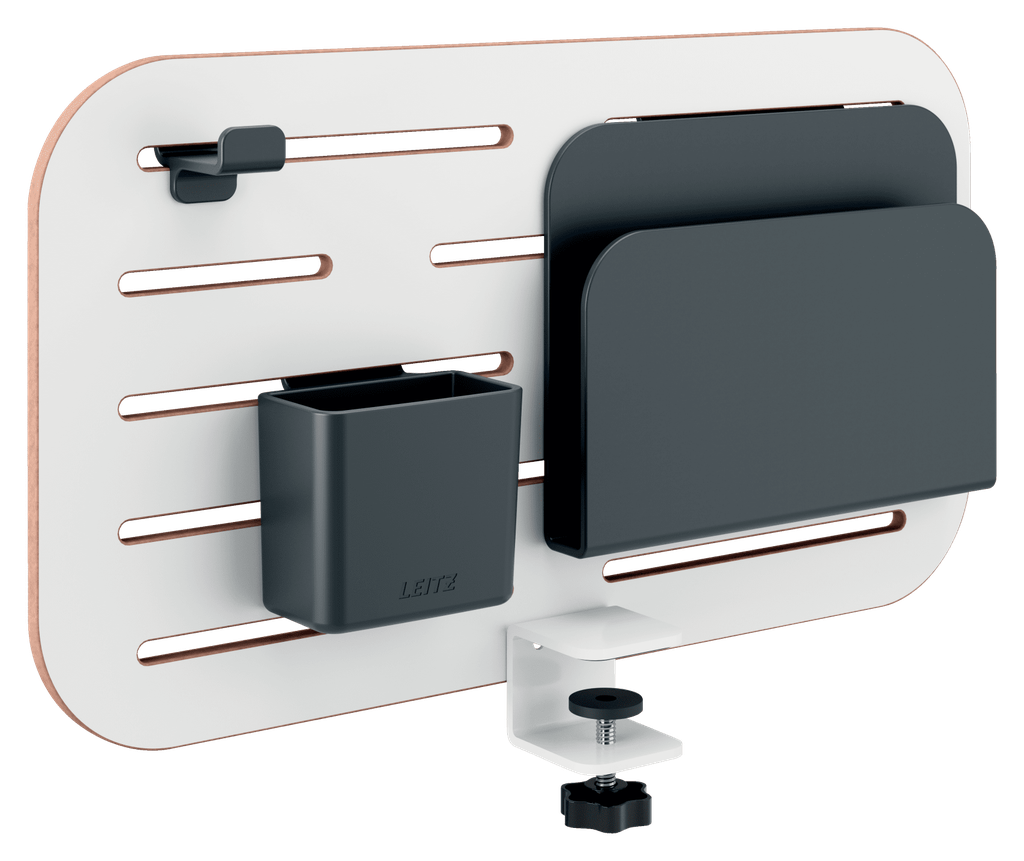 Bureau organizer ophangbord Leitz Ergo 42x25cm klein wit