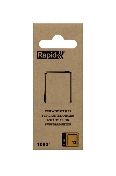 Fijndraadnietjes Rapid Nr.13 8mm 13/8 (1080)