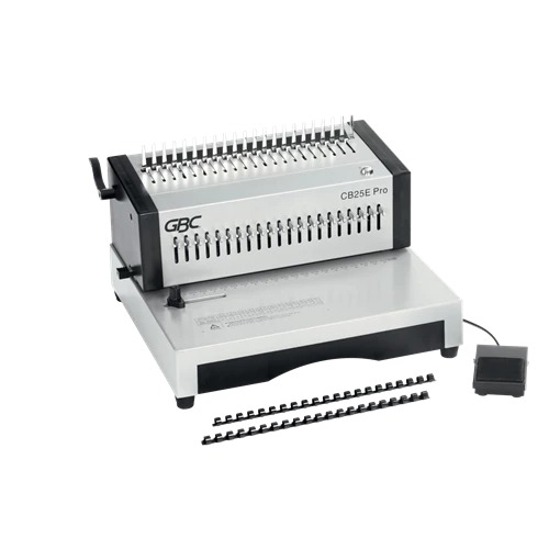 Inbindmachine GBC CB25E Pro CombBind elektrisch voor plastic bindruggen