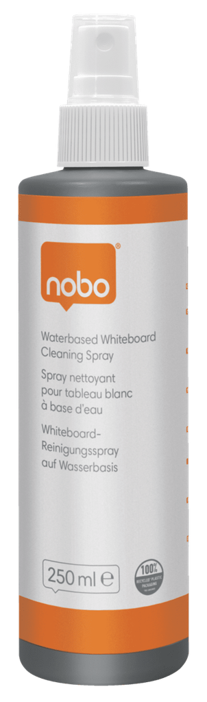 Reinigingsspray Nobo duurzaam voor whiteboards 250ml