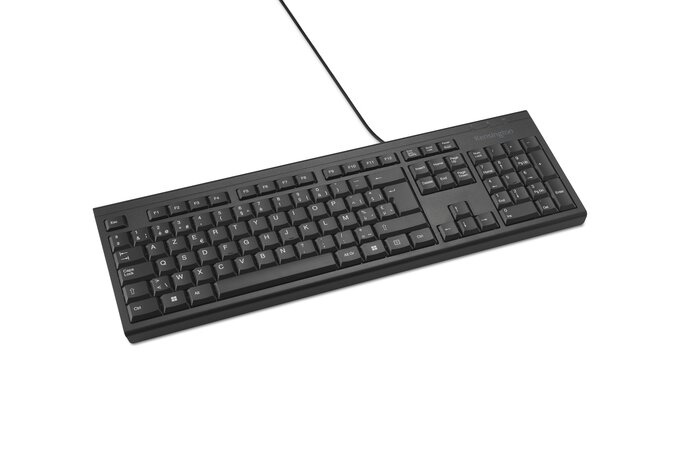 Toetsenbord Kensington KB100 EQ azerty zwart