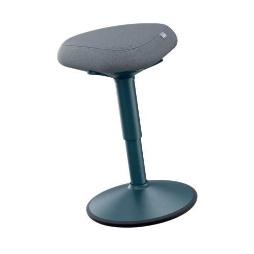 Wiebelkruk Leitz Ergo met gasveer 47-64cm donkergrijs
