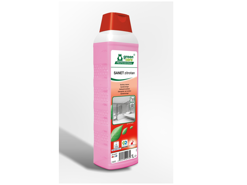 Sanitairreiniger Green Care Sanet Zitrotan 1L