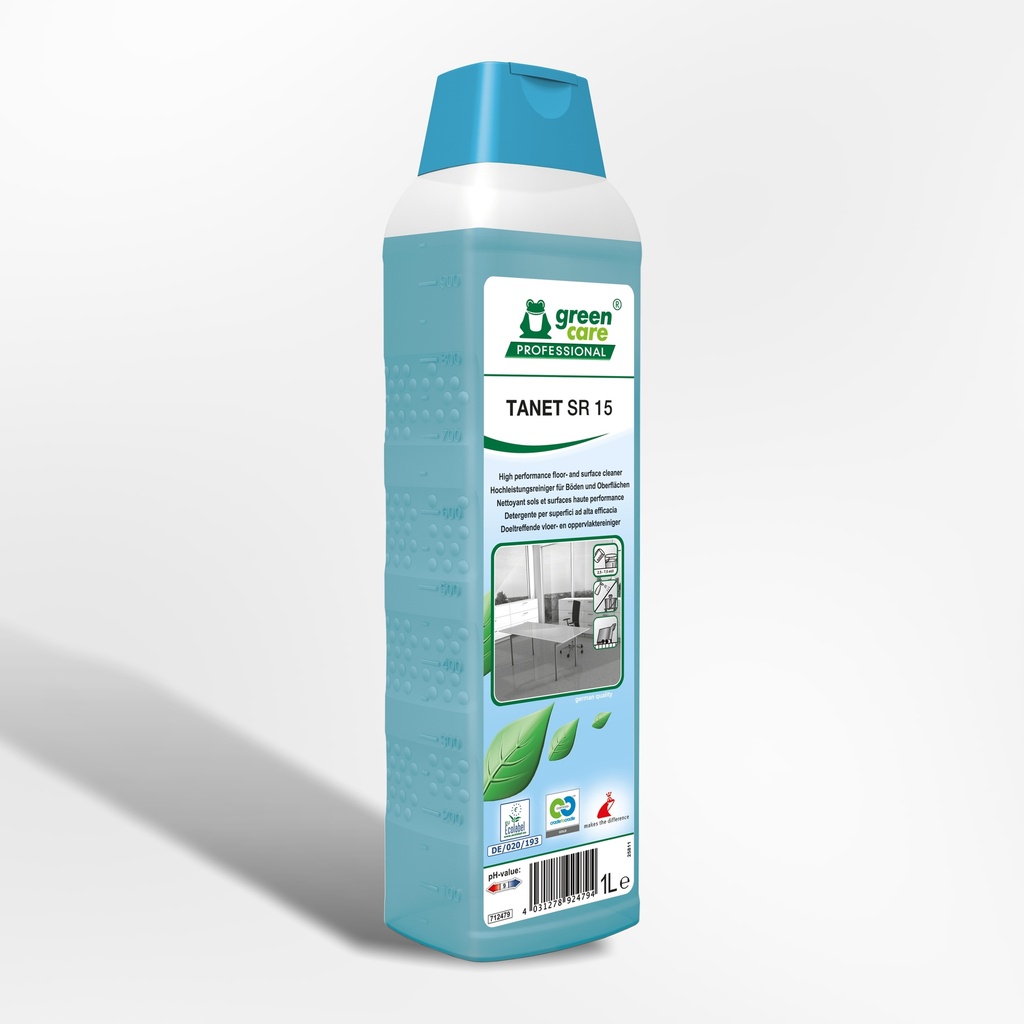 Vloer- en oppervlaktereiniger Green Care Tanet SR15 1L