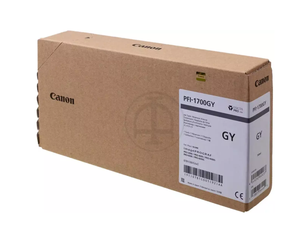 Cartridge Canon Inkjet PFI-1700 imagePROGRAF iPF2000 700ml GY
