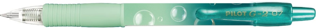 Roller Pilot G-2 Bubble blauwe inkt medium punt 0,7mm groen