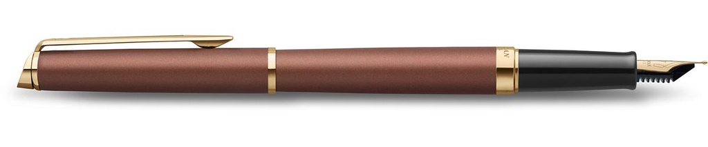 Vulpen Waterman Hémisphère Metalic fijne punt koperrood GT in giftbox